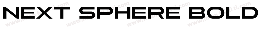 Next Sphere Bold字体转换